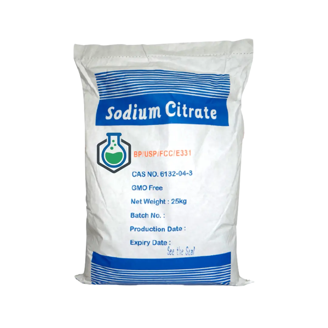Citrato de Sodio - Citrato de sodio USP para industria alimentaria y farmacéutica.