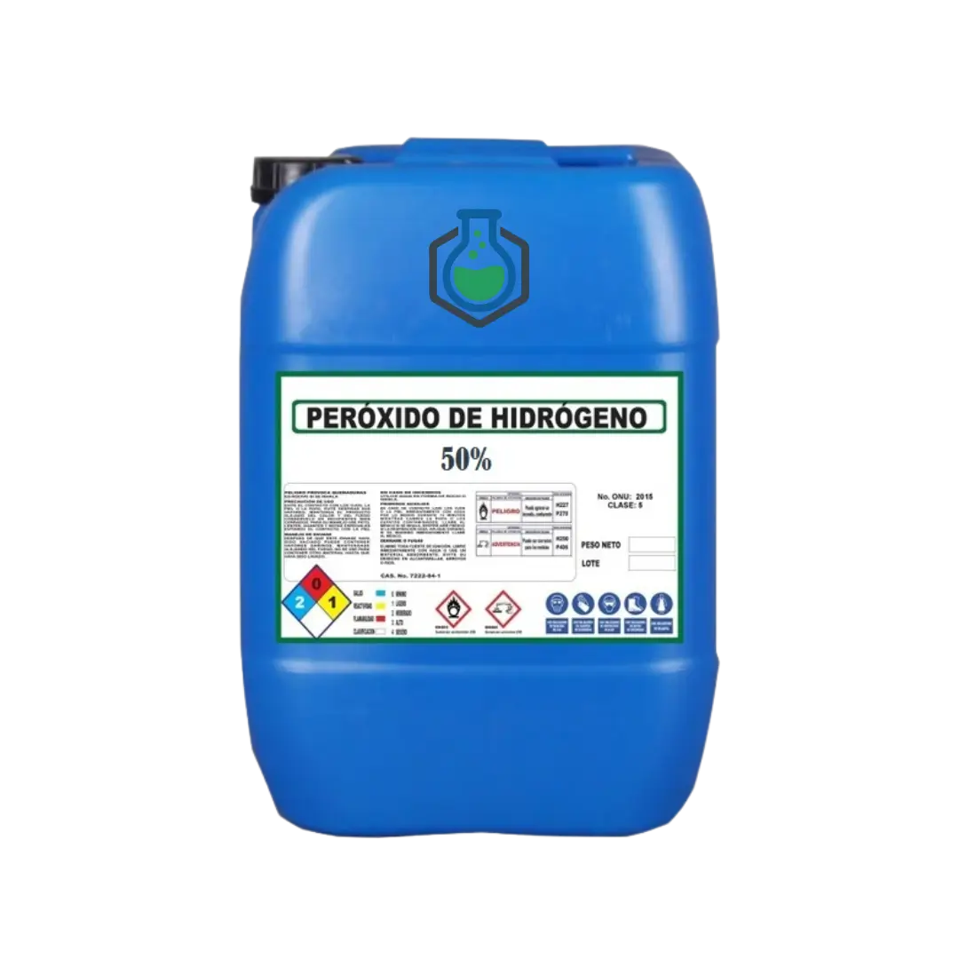 Peróxido de Hidrógeno - Peróxido de hidrógeno para blanqueado, desinfección y tratamiento de aguas.